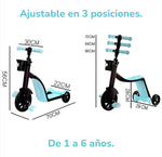 Patin Scooter 3 en 1