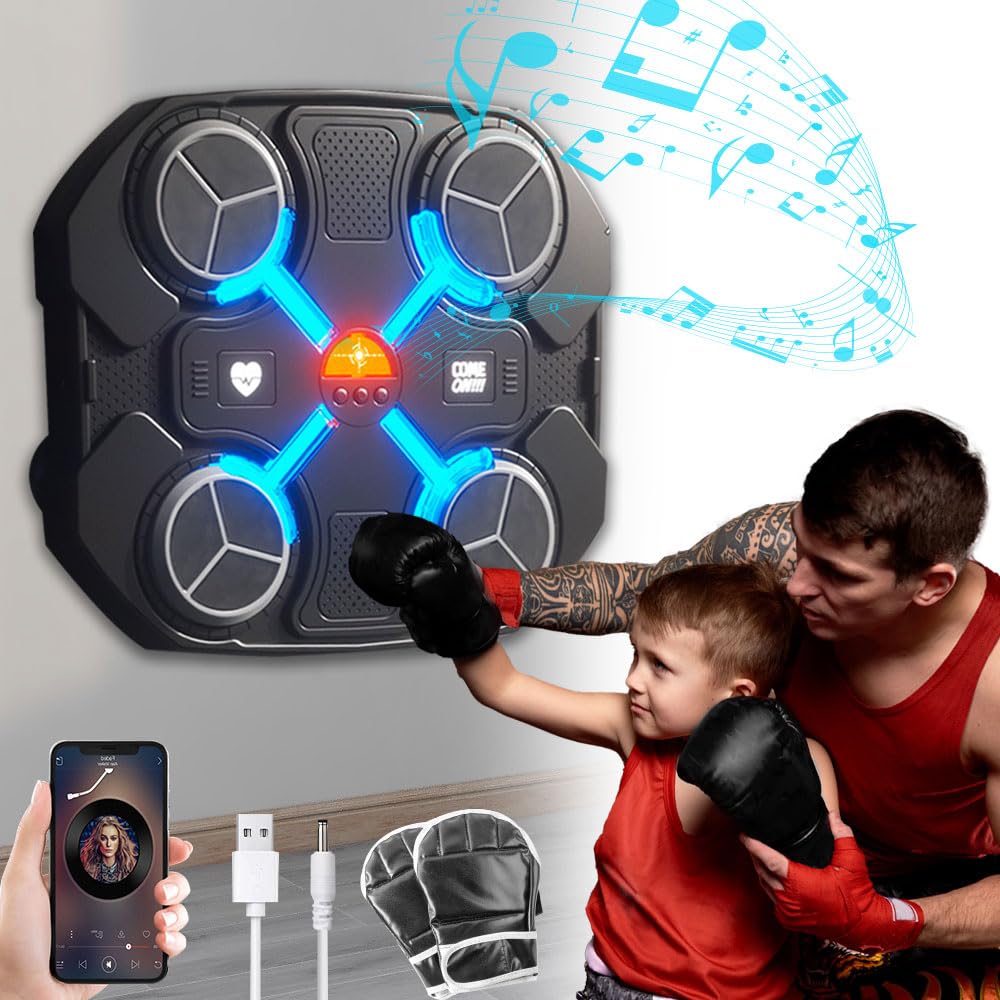 Maquina Boxeo con Musica (4pads)