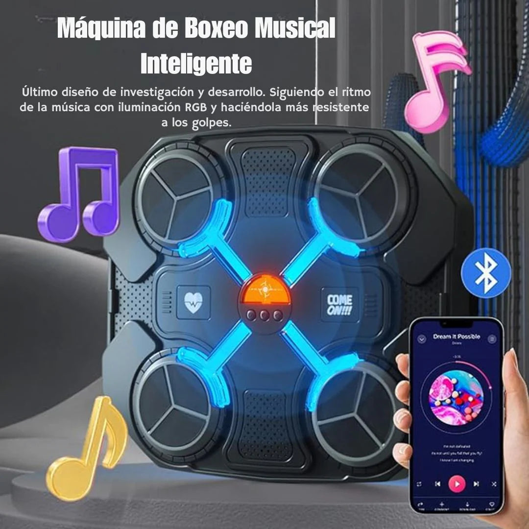 Maquina Boxeo con Musica (4pads)